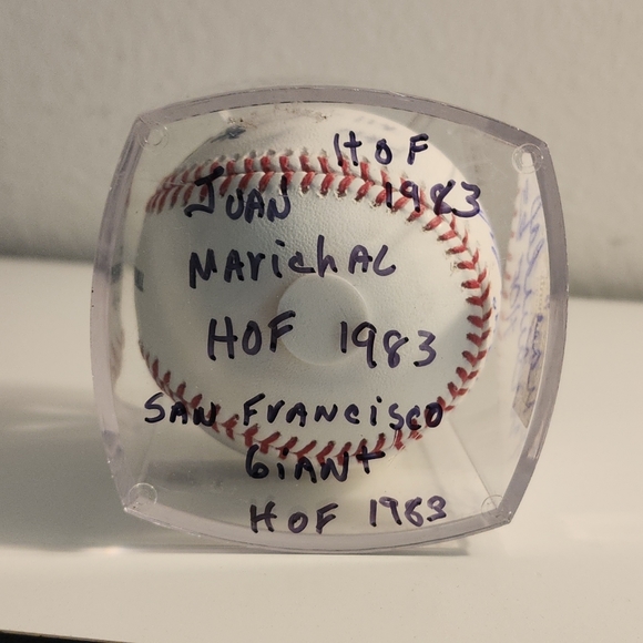 Juan Marichal signed "HOF 1983 new Rawlings official MLB Baseball - Picture 3 of 6